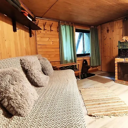 Chata Pri 7 Jazerach S Vyvysenou Terasou Stiavnicke Bane Exteriér fotografie